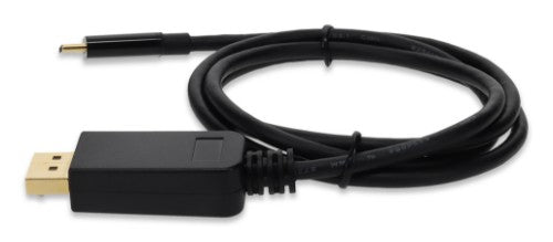 AddOn Networks USBC2DPMM3F video cable adapter 35.8" (0.91 m) DisplayPort Black