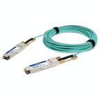 AddOn Networks AOC-Q28-100G-2M-AO InfiniBand/fibre optic cable 78.7" (2 m) QSFP28 Aqua color