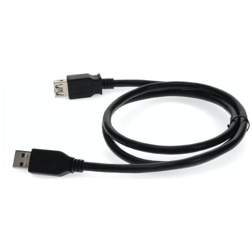 AddOn Networks USB3EXTAA3-AO USB cable USB 3.2 Gen 1 (3.1 Gen 1) 35.8" (0.91 m) USB A Black