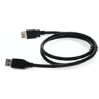 AddOn Networks USB3EXTAA3-AO USB cable USB 3.2 Gen 1 (3.1 Gen 1) 35.8" (0.91 m) USB A Black