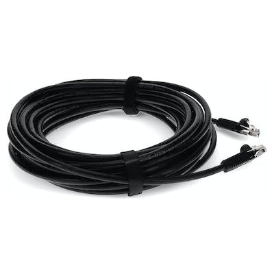 AddOn Networks ADD-18FCAT6-BK networking cable Black 192.9" (4.9 m) Cat6 U/UTP (UTP)