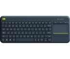 Logitech 920-007119 keyboard Universal RF Wireless QWERTY US International Black