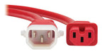 Eaton P018-E06-ARD-6 power cable Red 70.9" (1.8 m) C14 coupler C15 coupler