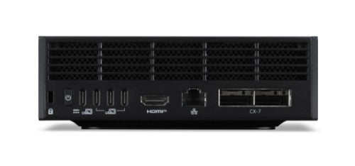 Acer Veriton VGN100-UD13 GB10 128 GB LPDDR5x-SDRAM SSD DGX OS Mini PC Workstation Black, Gray