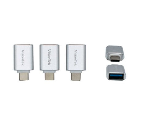 VisionTek 901224 cable gender changer USB-C USB-A Silver