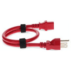 AddOn Networks ADD-515P2C1314AWG6FTRD power cable Red 72" (1.83 m) NEMA 5-15P IEC C13