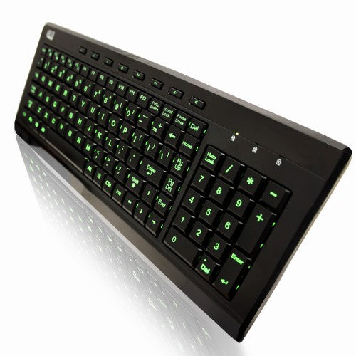 Adesso SlimTouch 120 keyboard USB QWERTY English Black