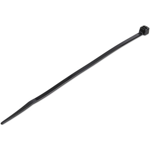 StarTech.com CBMZT6BK cable tie Releasable cable tie Nylon, Plastic Black 1000 pc(s)