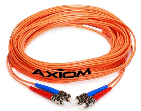 Axiom 25m LC/ST Multimode Duplex InfiniBand/fibre optic cable 984.3" (25 m) Orange