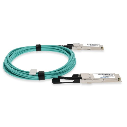 AddOn Networks ADD-QCIQPA-AOC1M InfiniBand/fibre optic cable 39.4" (1 m) QSFP+ AOC Aqua color