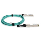 AddOn Networks ADD-QCIQPA-AOC1M InfiniBand/fibre optic cable 39.4" (1 m) QSFP+ AOC Aqua color