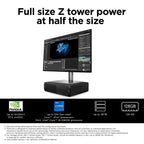 HP Z2 Small Form Factor G9 Intel® Core™ i7 i7-14700 32 GB DDR5-SDRAM 512 GB SSD NVIDIA RTX A2000 Windows 11 Pro SFF Workstation AI Workstation Black