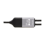 Tripp Lite U420P-2X6-100W USB cable USB 2.0 70.9" (1.8 m) USB C 2 x USB C Black, Gray