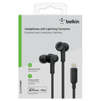 Belkin Rockstar Headphones Wired In-ear Calls/Music Black
