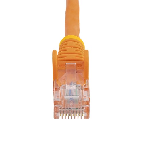 StarTech.com 15 ft Orange Snagless Category 5e (350 MHz) UTP Patch Cable networking cable 179.9" (4.57 m)