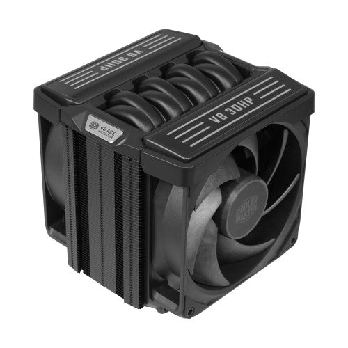 Cooler Master V8 ACE 3DHP Processor Air cooler 4.72" (12 cm) Black 1 pc(s)