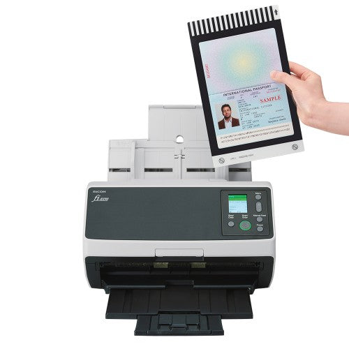 Ricoh fi-8190 ADF + Manual feed scanner 600 x 600 DPI A4 Black, Gray
