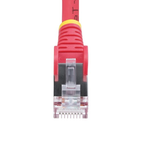 StarTech.com NLRD-25F-CAT6A-PATCH networking cable Red 299.2" (7.6 m) S/FTP (S-STP)