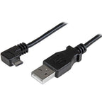 StarTech.com USBAUB2MRA USB cable USB 2.0 78.7" (2 m) USB A Micro-USB B Black