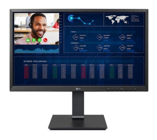LG 24CQ650N-6N All-in-One PC/workstation Intel® Celeron® N5105 23.8" 1920 x 1080 pixels All-in-One thin client 4 GB DDR4-SDRAM 16 GB eMMC Wi-Fi 6 (802.11ax) Black