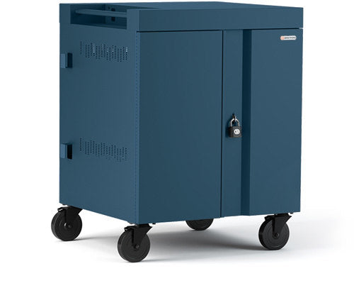 Bretford Cube Portable device management cart Blue