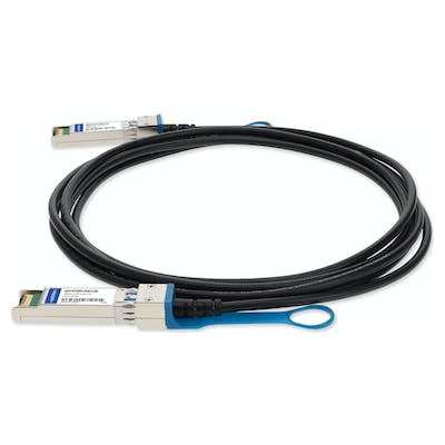 AddOn Networks ADD-SCISHPS-PDAC2-5M InfiniBand/fibre optic cable 98.4" (2.5 m) SFP+ DAC Black, Silver