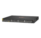 HPE Aruba Networking Aruba 6100 48G Class4 PoE 4SFP+ 370W Managed L3 Gigabit Ethernet (10/100/1000) Power over Ethernet (PoE) 1U Black