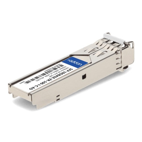 AddOn Networks SFP-10GBASE-ZR-100-I-C-AO network transceiver module Fiber optic 10000 Mbit/s SFP+ 1550 nm
