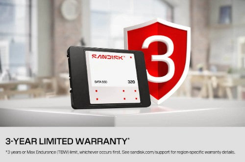 SanDisk SDSS31200TBB-000G0 internal solid state drive 2 TB 2.5" Serial ATA III 3D NAND