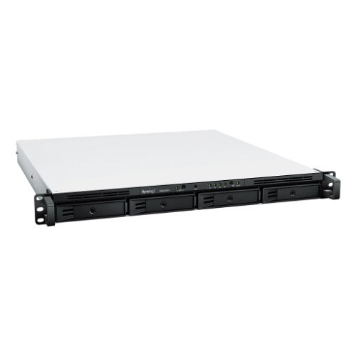 Synology RackStation RS822RP+ NAS/storage server Rack (1U) Ryzen Embedded V1500B 2 GB DDR4 0 TB DiskStation Manager Gray