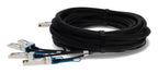 AddOn Networks 470-AEGH-AO InfiniBand/fibre optic cable 118.1" (3 m) QSFP+ 4x SFP+ DAC Black, Stainless steel