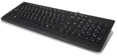 Lenovo 300 keyboard Mouse included Universal USB QWERTY US English Black