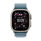 Apple Watch Ultra 3 OLED 49 mm Digital 422 x 514 pixels Touchscreen 5G Titanium Wi-Fi GPS (satellite)