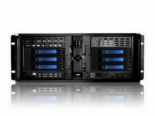 iStarUSA D406ND-B6BL computer case Rack Black, Blue