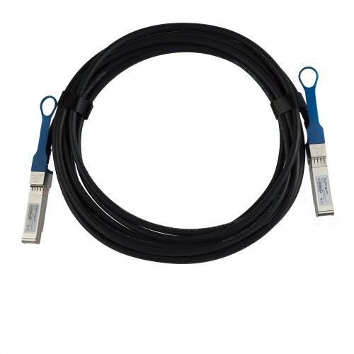 StarTech.com JG081CST InfiniBand/fibre optic cable 196.9" (5 m) SFP+ Black