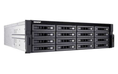 QNAP TS-EC1680U R2 NAS Rack (3U) Ethernet LAN Black, Gray E3-1246V3
