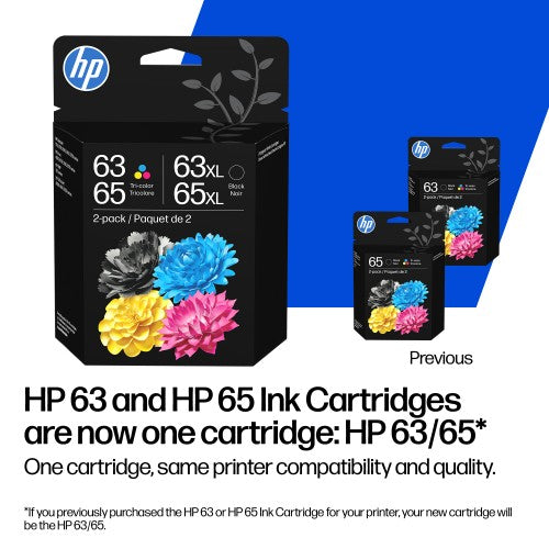 HP 63/65 Tri-color Original Ink Cartridge