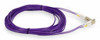 AddOn Networks ADD-LC-LC-5M5OM4-PE-TAA InfiniBand/fibre optic cable 196.9" (5 m) LOMM Purple