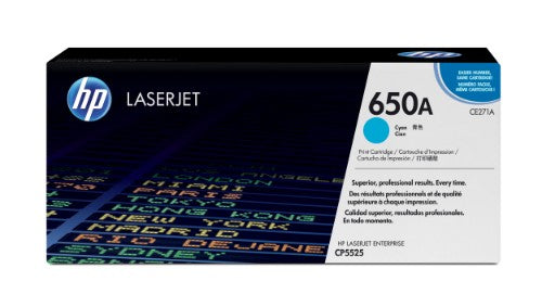 CE271A (650A) Toner cyan, 15K pages