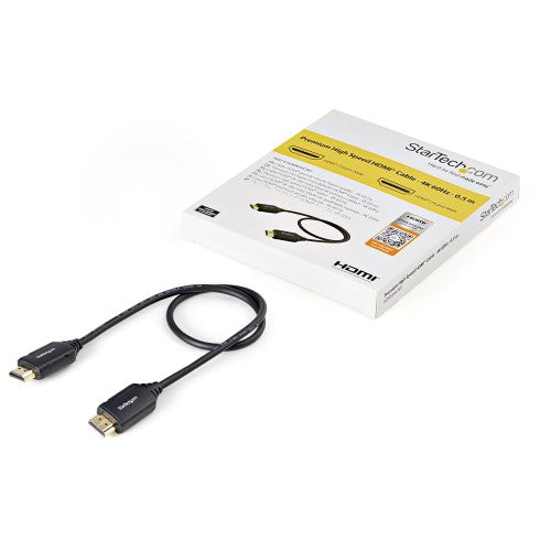 StarTech.com HDMM50CMP HDMI cable 19.7" (0.5 m) HDMI Type A (Standard) Black