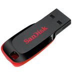 SanDisk 64GB Cruzer Blade USB flash drive USB Type-A 2.0 Black, Red