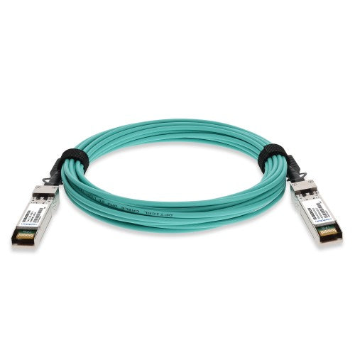 AddOn Networks ADD-S28ARS28IN-O15M InfiniBand/fibre optic cable 590.6" (15 m) SFP28 AOC Aqua color