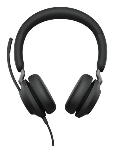Jabra Evolve2 40 SE MS Stereo Headset Wired Head-band Calls/Music USB Type-C / USB Type-A Black