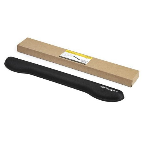 StarTech.com WRSTRST wrist rest Foam, Mesh, Plastic Black