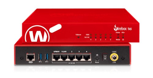 WatchGuard Firebox T45-CW hardware firewall 3.94 Gbit/s