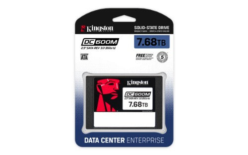 Kingston Technology DC600M 7.68 TB 2.5" Serial ATA III 3D TLC NAND