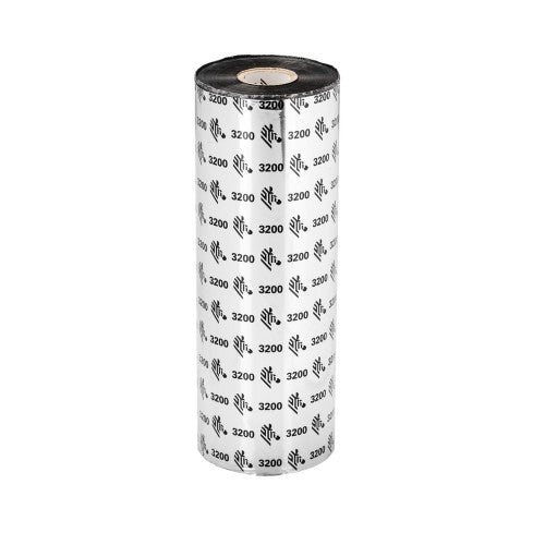 Zebra 3200 Wax/Resin thermal ribbon 17716.5" (450 m) Black