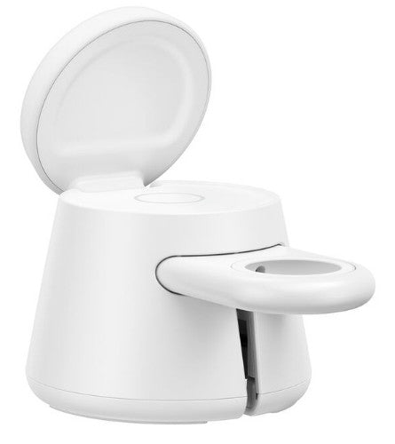 Belkin UltraCharge Smartphone, Smartwatch, Headphones White USB Wireless charging Fast charging Indoor
