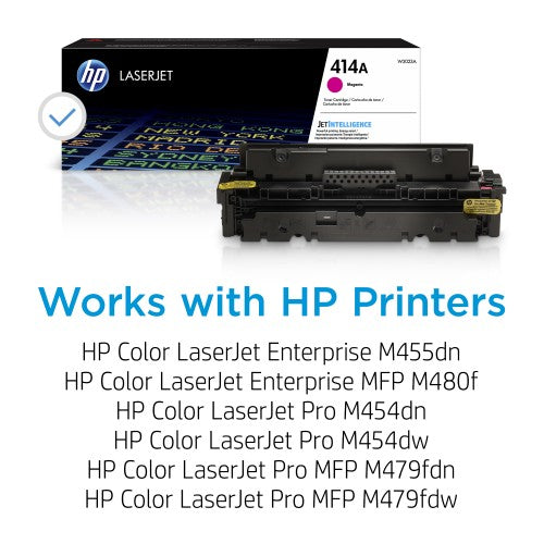 HP 414A Magenta Original LaserJet Toner Cartridge