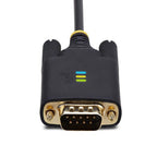 StarTech.com 1P6FFC-USB-SERIAL serial cable Black 78.7" (2 m) USB Type-A DB-9